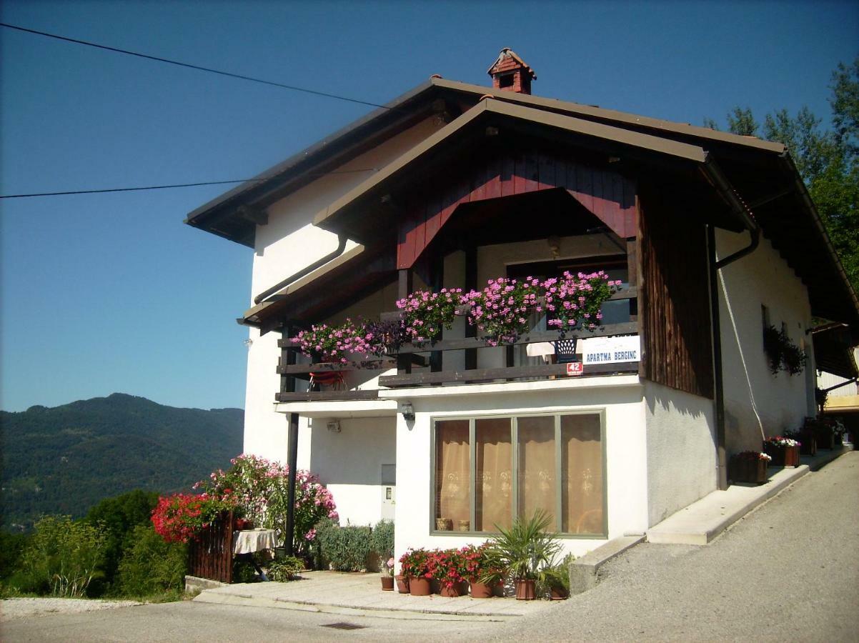 Apartmaji Berginc Кобарид Экстерьер фото