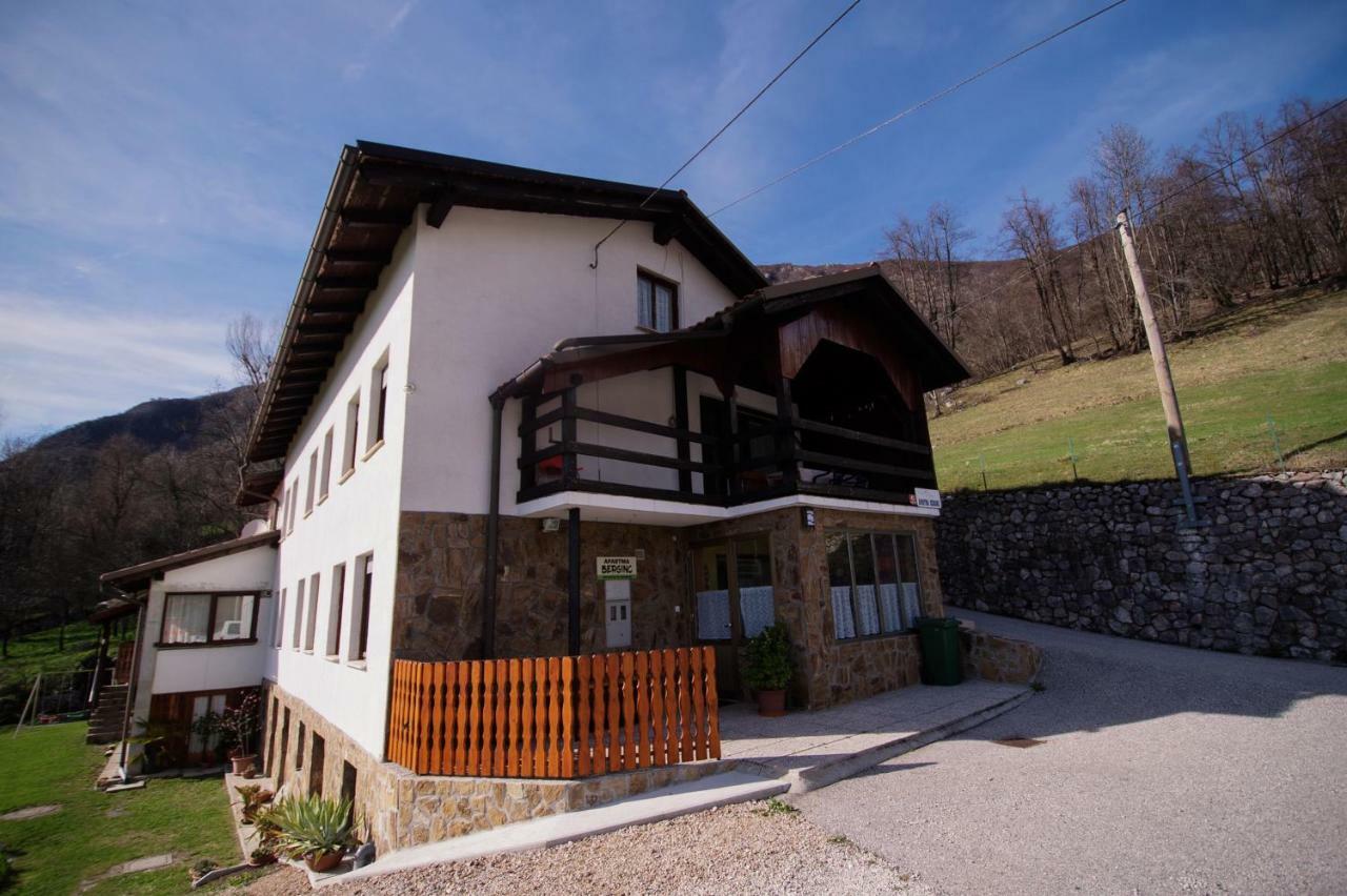 Apartmaji Berginc Кобарид Экстерьер фото